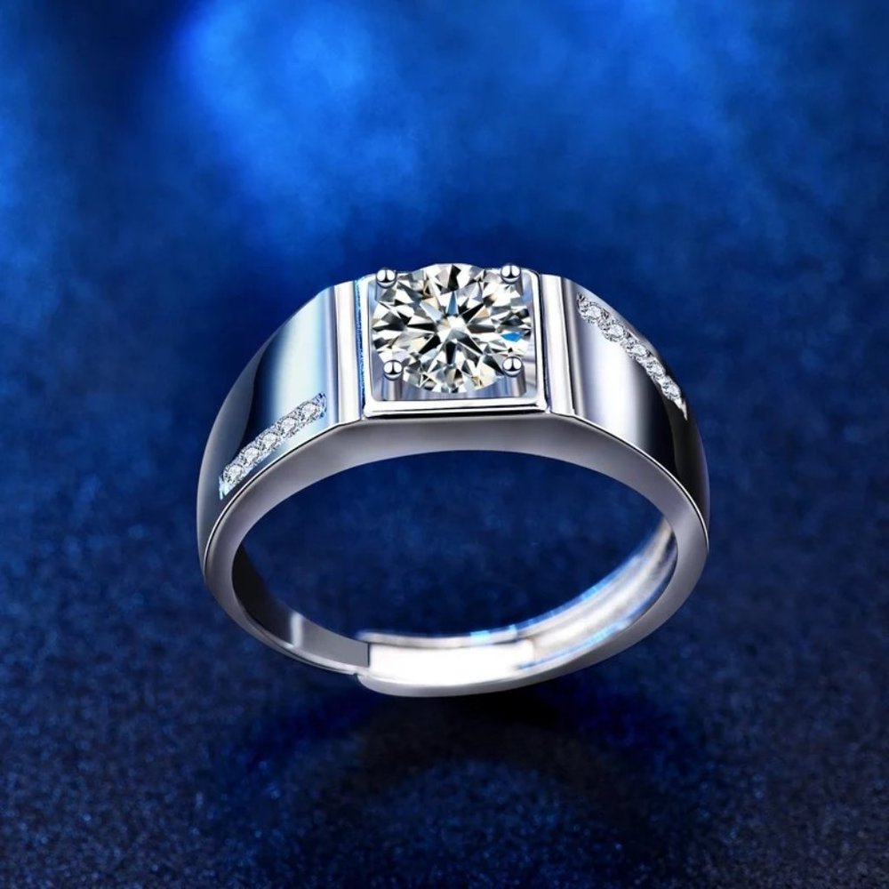 1ct. t.w. Diamond Engagement Ring - Picture 4 of 12
